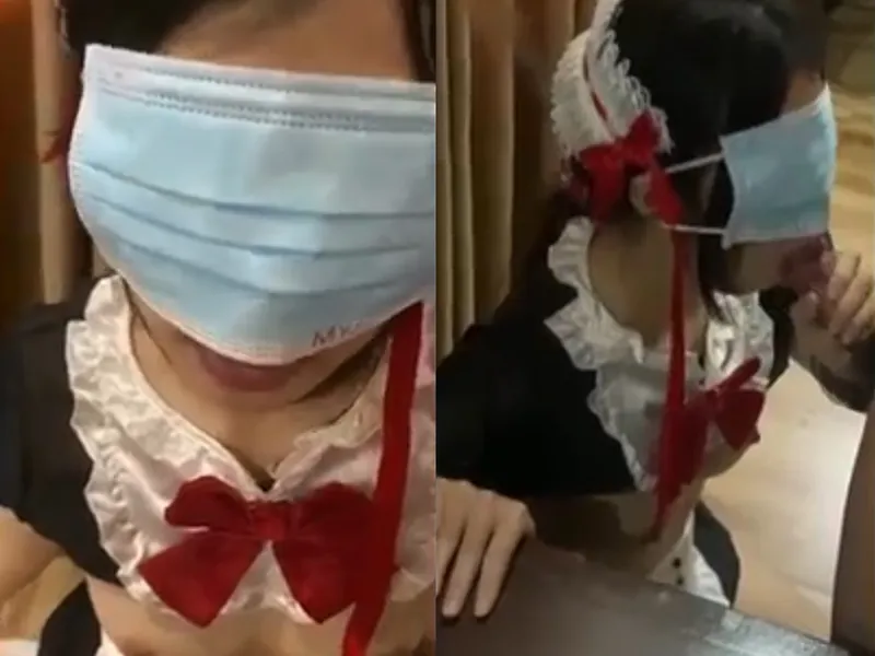 Em ghệ việt dâm cosplay nô lệ tình dục mút bú con cu điêu luyện