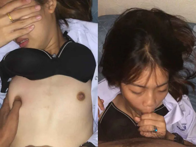 Huấn luyện con ghệ sinh viên thành một con đỹ dâm nghiện liếm buồi p1